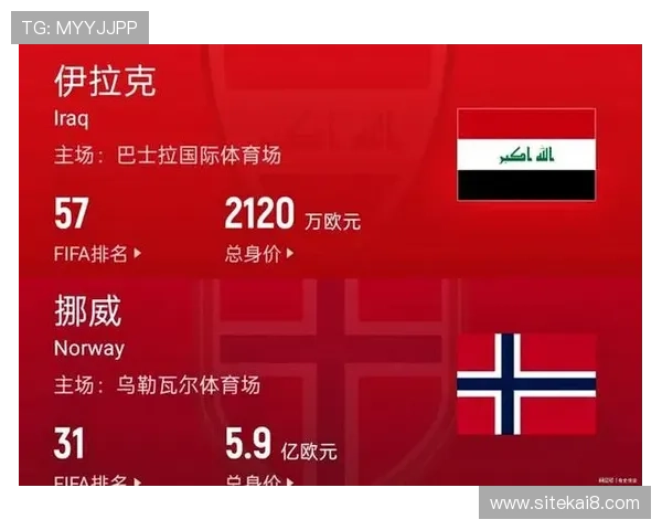 伊拉克对挪威世界杯比赛现场氛围与观众支持情况全景报道 伊拉克对挪威世界杯比赛现场氛围与观众支持情况全景报道